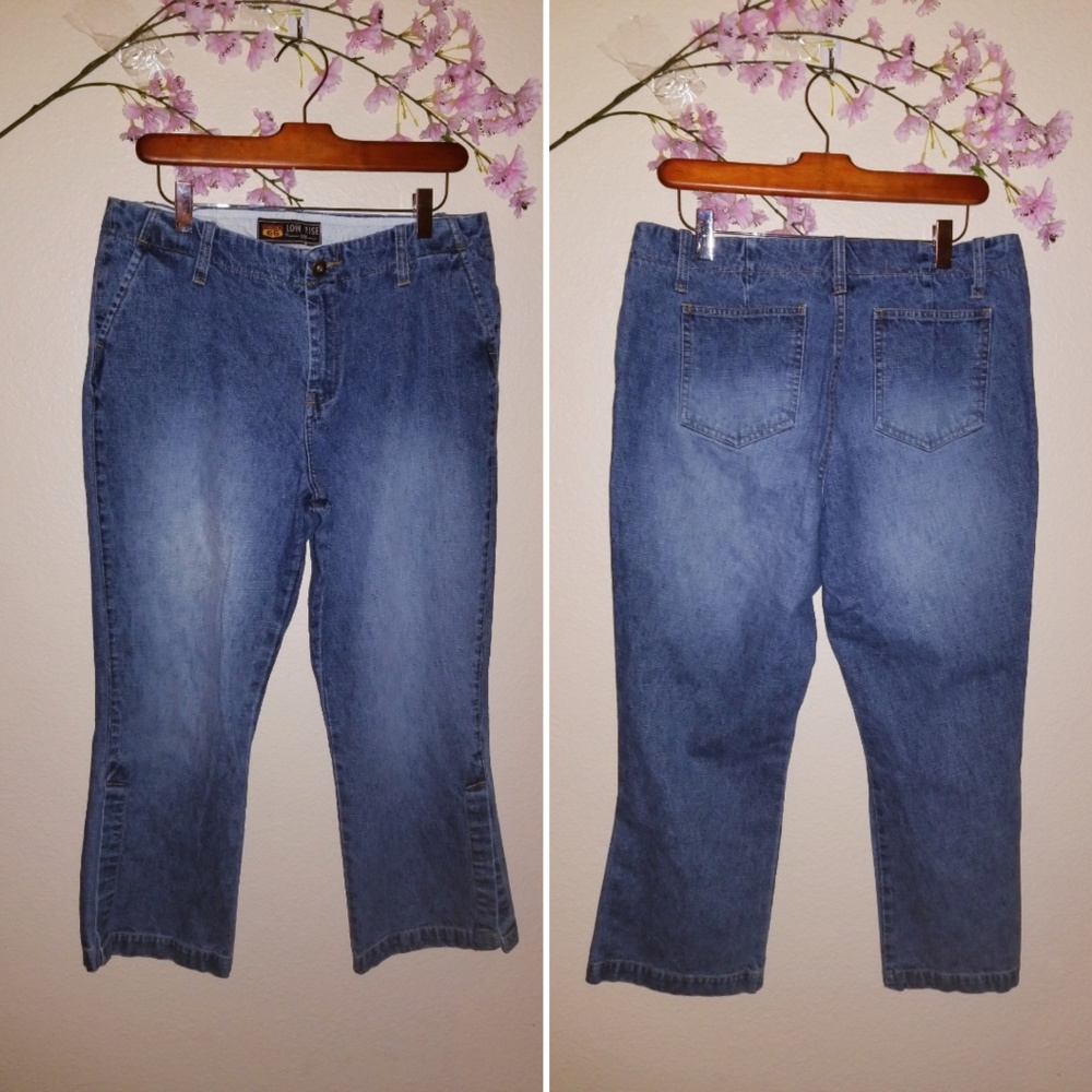 Vintage Route 66 low rise straight leg jeans